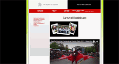 Desktop Screenshot of carnavalpuertoplata.com